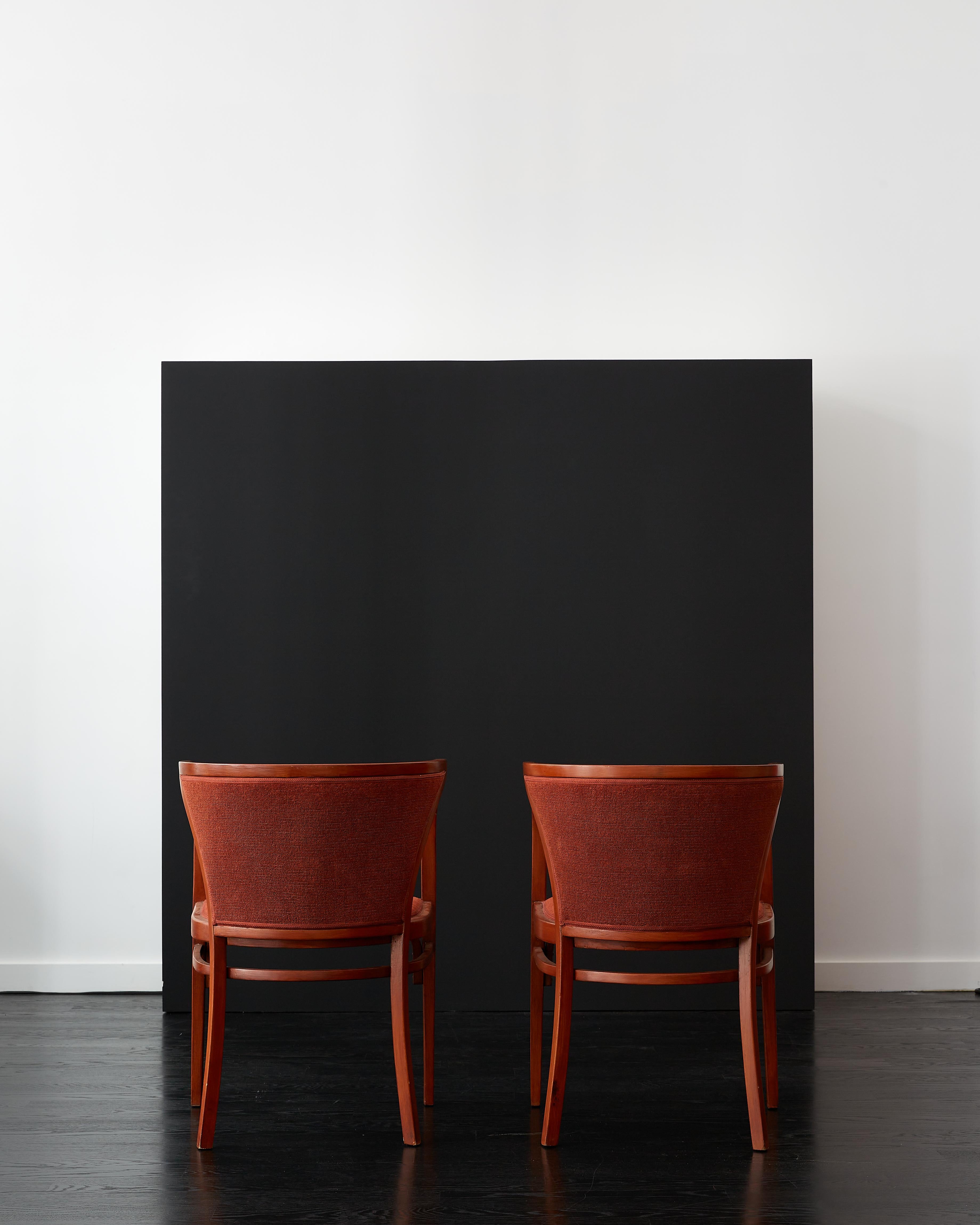 German Pair of Marcel Kammerer chairs for Thonet c. 1910