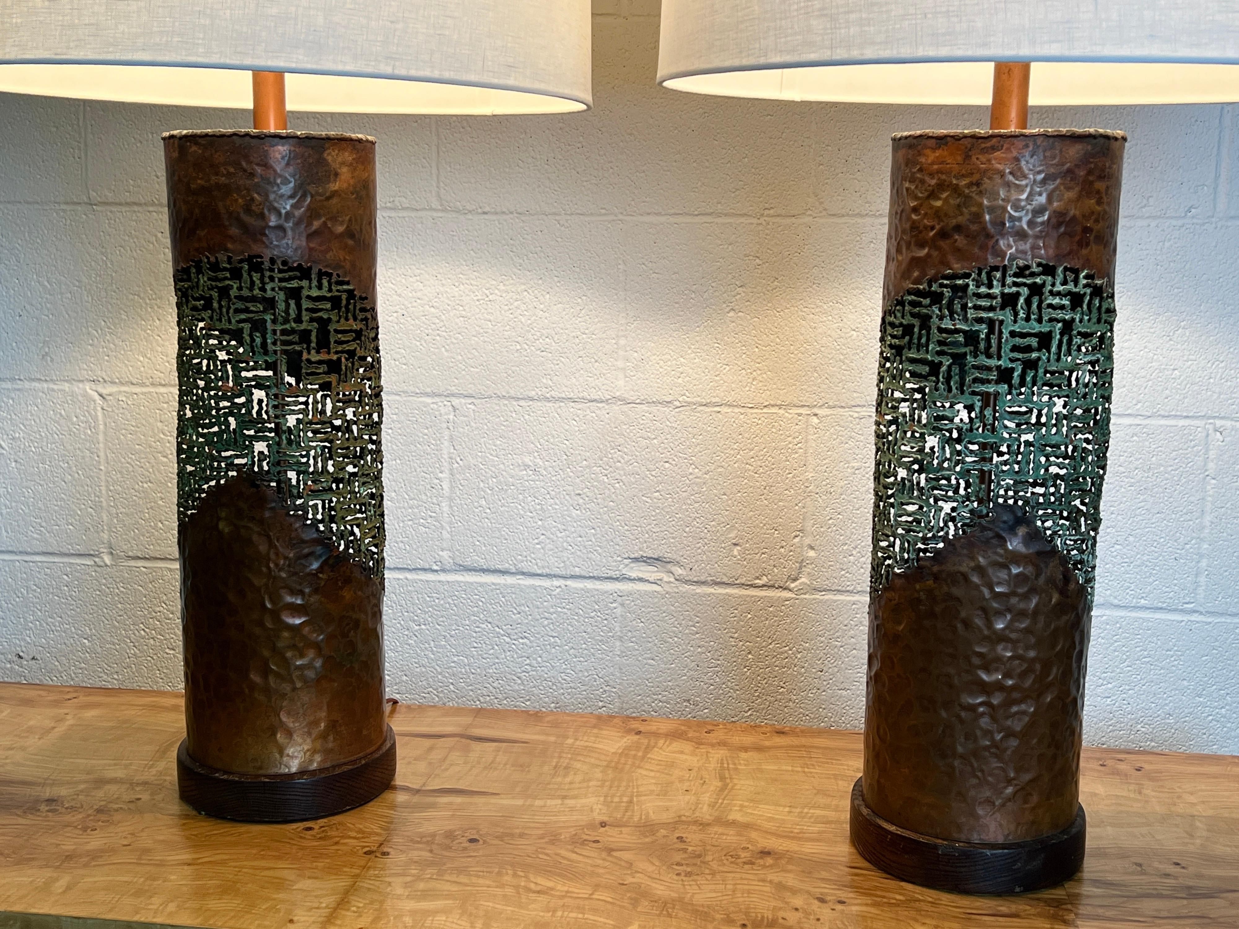 Pair of Marcello Fantoni Table Lamps In Good Condition In Dallas, TX