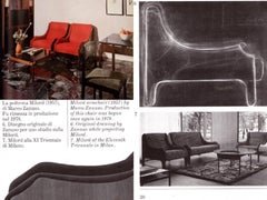 Paar Marco Zanuso-Stücke  „Milord“ Loveseats aus Mohair-Samt, 1957, Arflex Italien