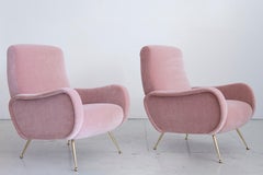 Pair of Marco Zanuso Style Lady Chairs