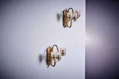 Paire de lampes murales ou appliques Marco Zanuso par O-Luce