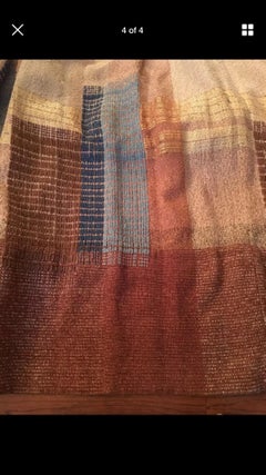 Pair of Maria Kipp Cityscape Skyline Woven Drapery Panels