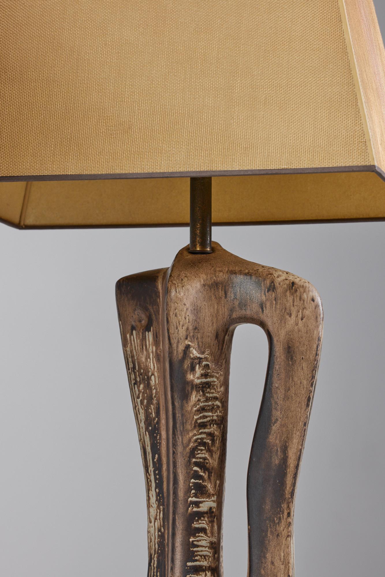 Pair of Marianna Von Allesch Ceramic Lamps 5
