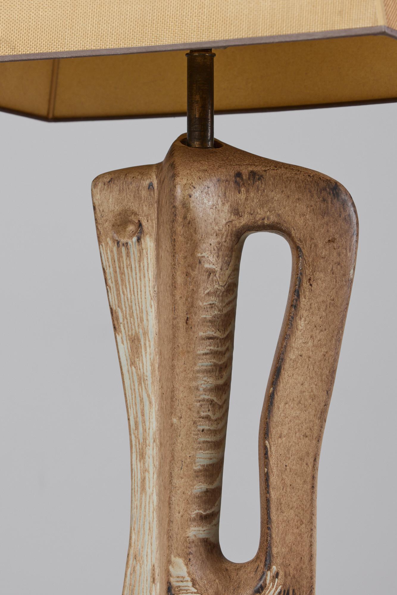 Pair of Marianna Von Allesch Ceramic Lamps 10