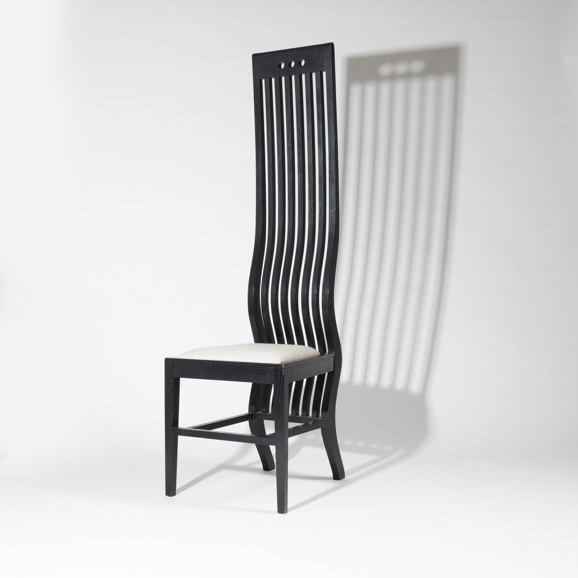 Japanese Pair of Marilyn Chairs by Arata Isozaki  For Sale