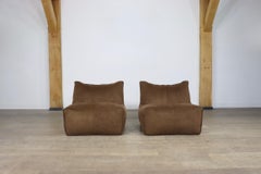 Pair of Mario Bellini “Le Bambole” Armchairs for B&B Italia, 1980s