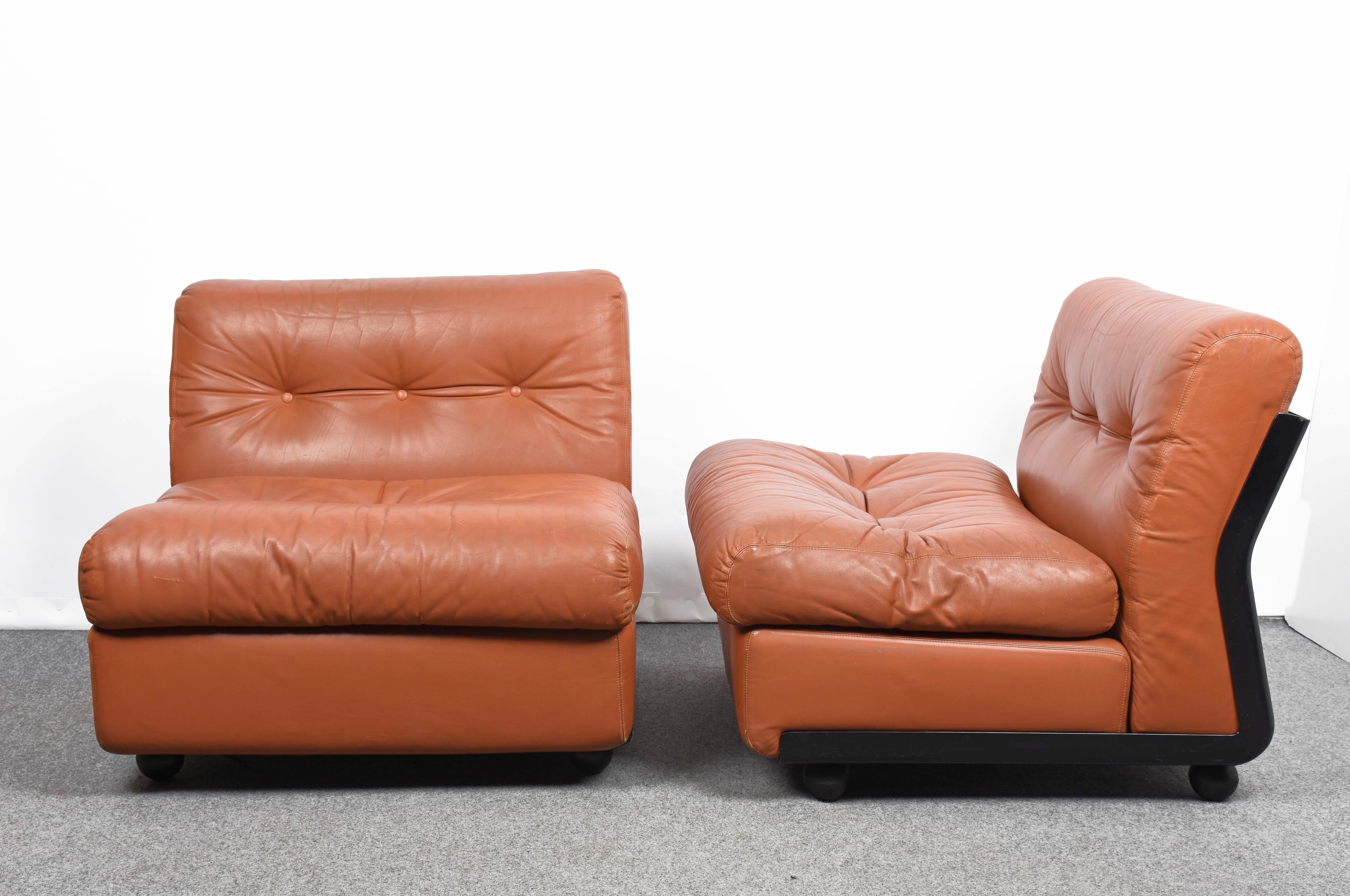 20th Century Pair of Mario Bellini Midcentury 