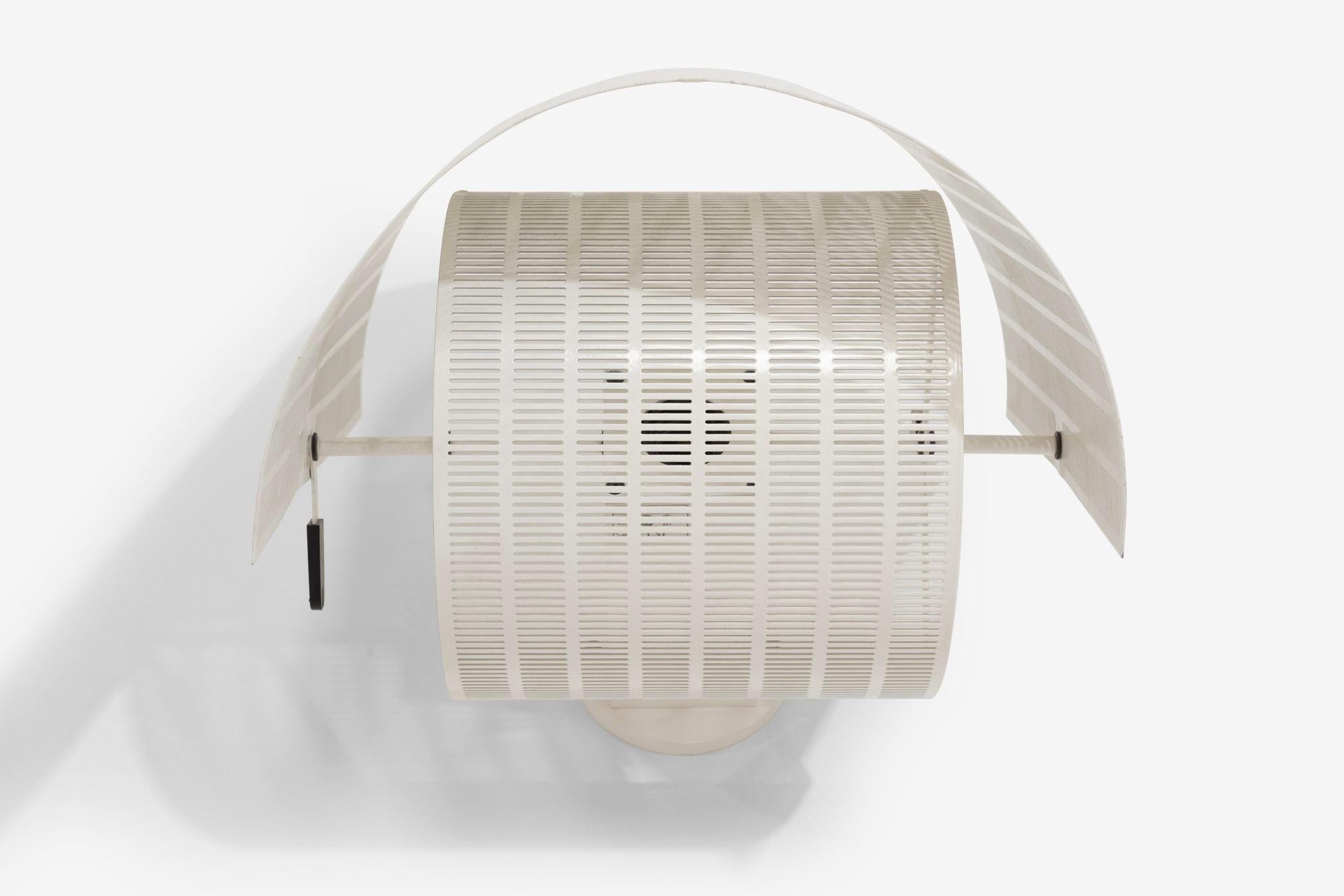 Pareja de apliques Mario Botta para Artemide Shogun Blanco, 1986 finales del siglo XX en venta