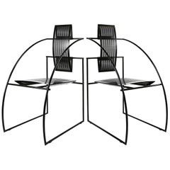 Pair of Mario Botta Quinta Chair Alias, Italy, 1985