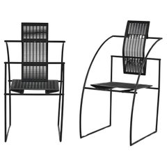 Pair of Mario Botta Quinta Chairs, Alias Italy, circa 1985