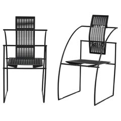 Pair of Mario Botta Quinta Chairs, Alias Italy, circa 1985 