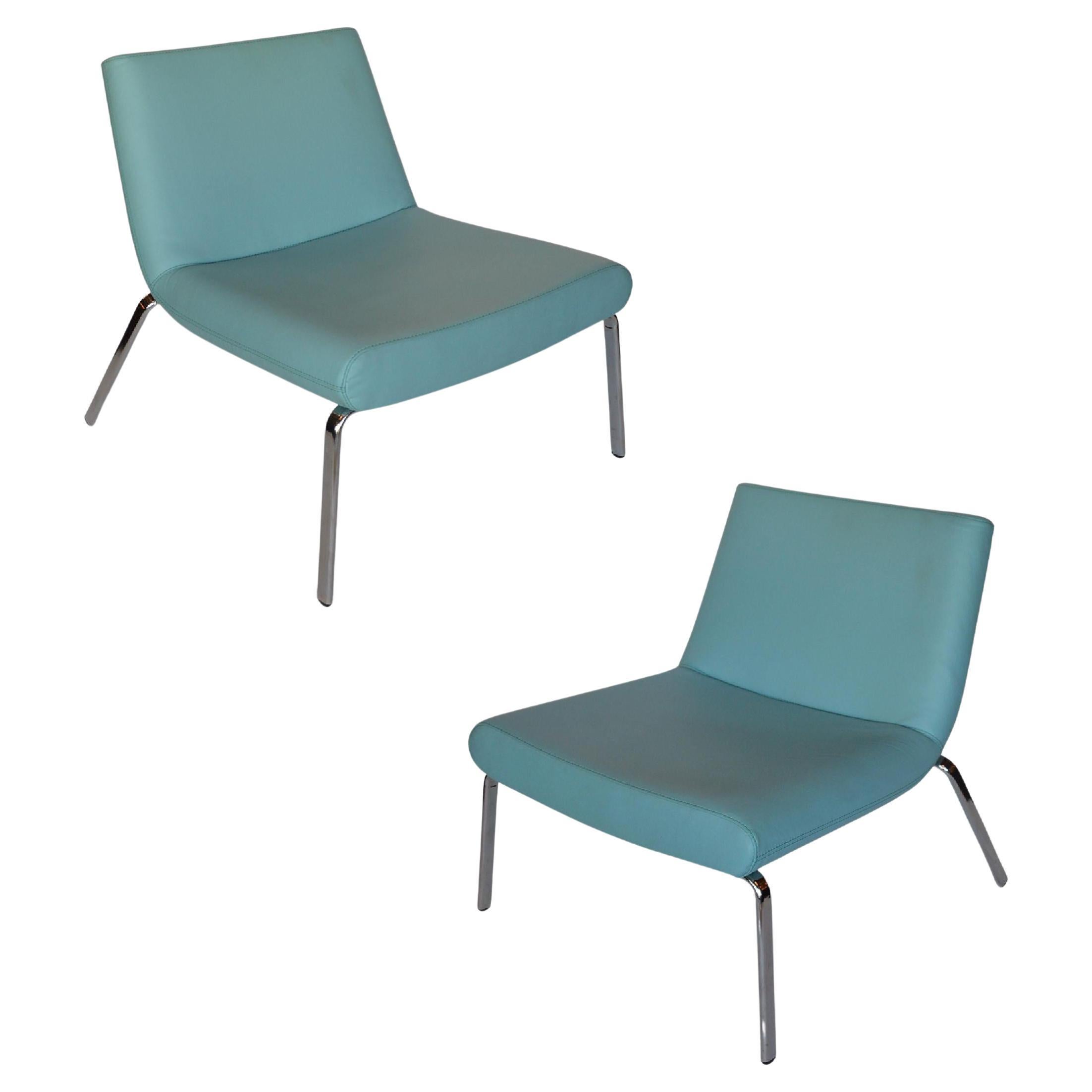 Coppia di sedie Celia di Mark Kapka di Keilhauer Furniture in vendita