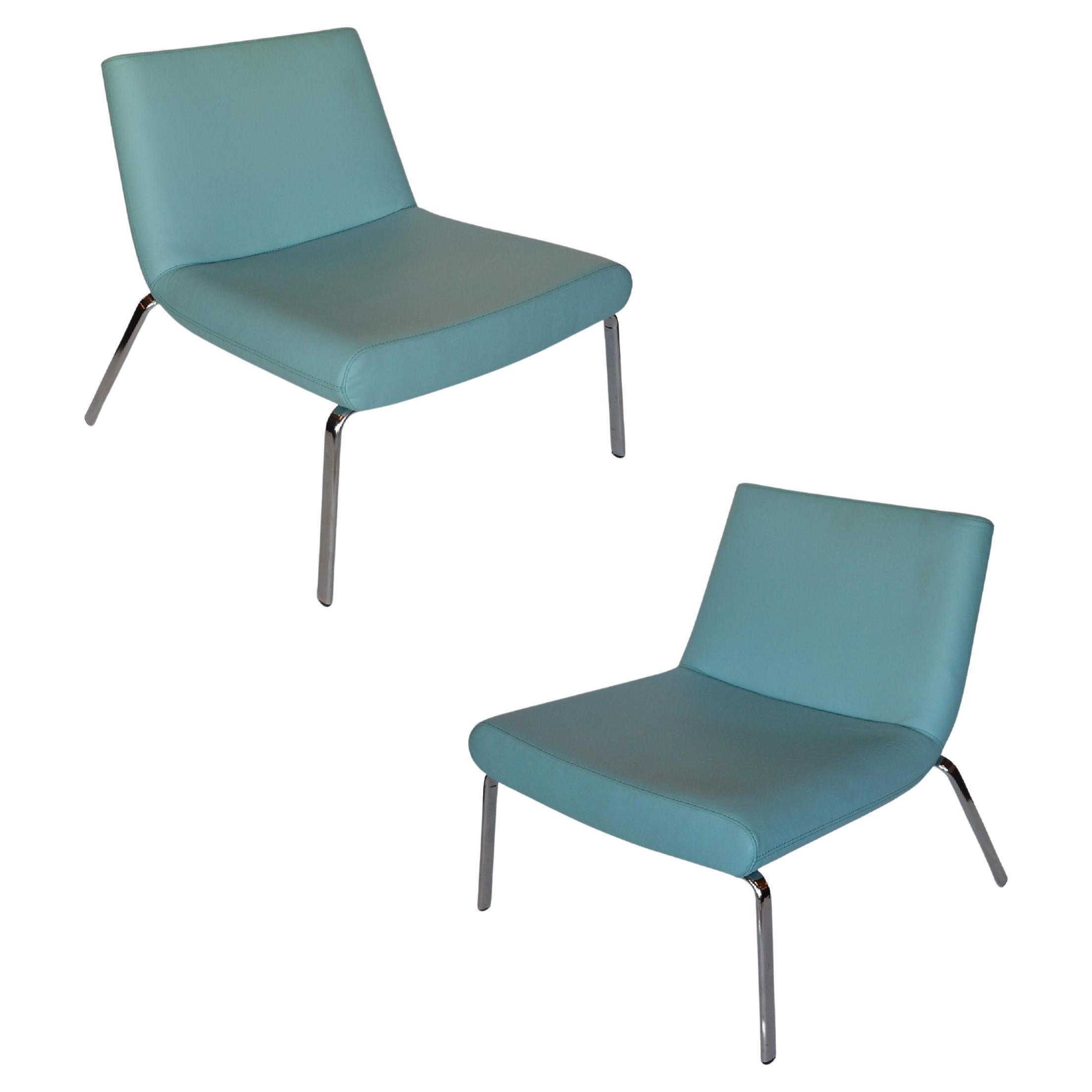 Pair of Mark Kapka Celia Chairs by Keilhauer Furniture