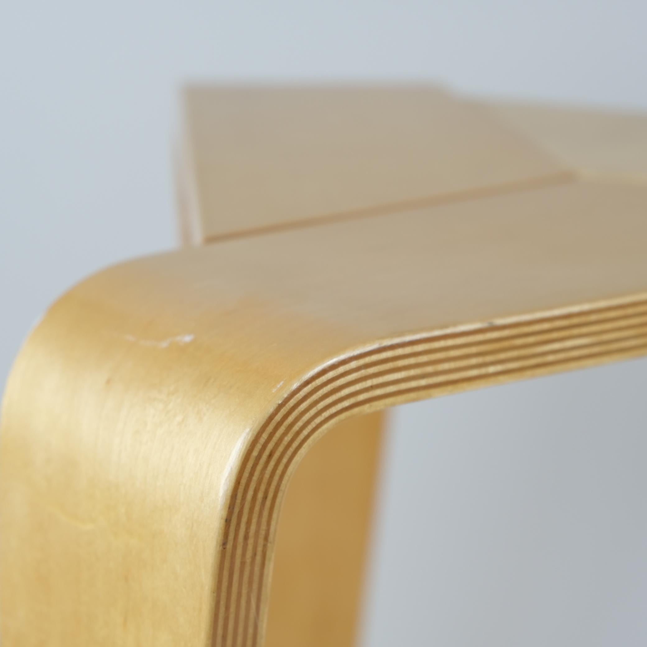 Mid-20th Century Pair of Marke Niskala-Luostarinen Dismantable Stools, Oy Stockmann Ab, 1950s For Sale