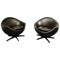 Pair of Mars Lounge Chairs by Pierre Guariche for Meurop, 1965