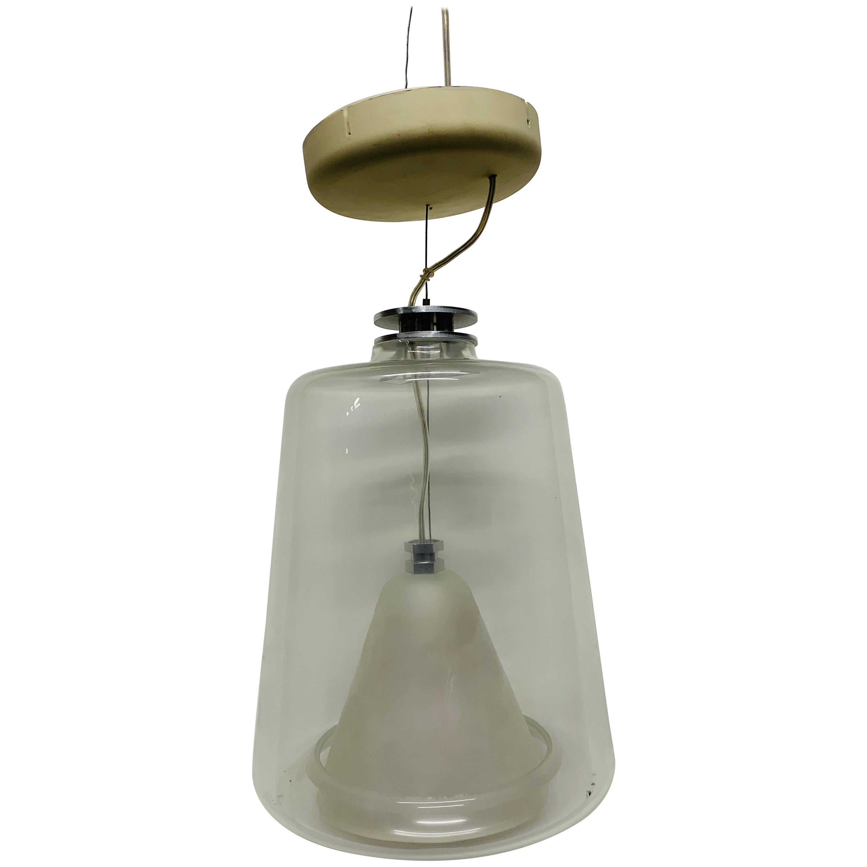 Pair of Marta Laudani & Marco Romanelli, Oluce, Hanging Lamps For Sale