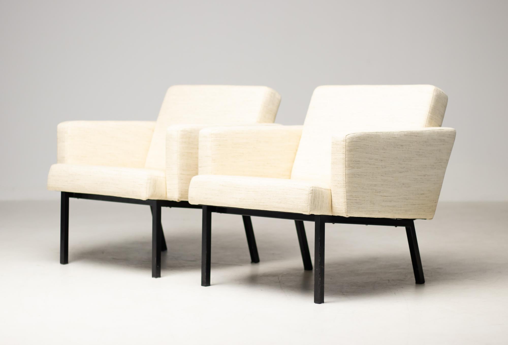 Pair of Martin Visser SZ48 Lounge Chairs, 't Spectrum, 1964 In Good Condition In Dronten, NL