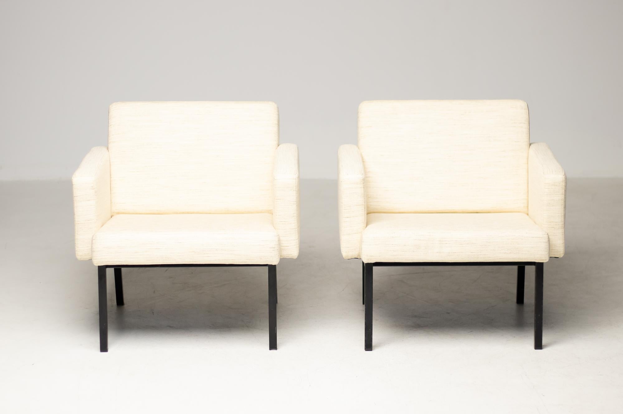 Mid-20th Century Pair of Martin Visser SZ48 Lounge Chairs, 't Spectrum, 1964