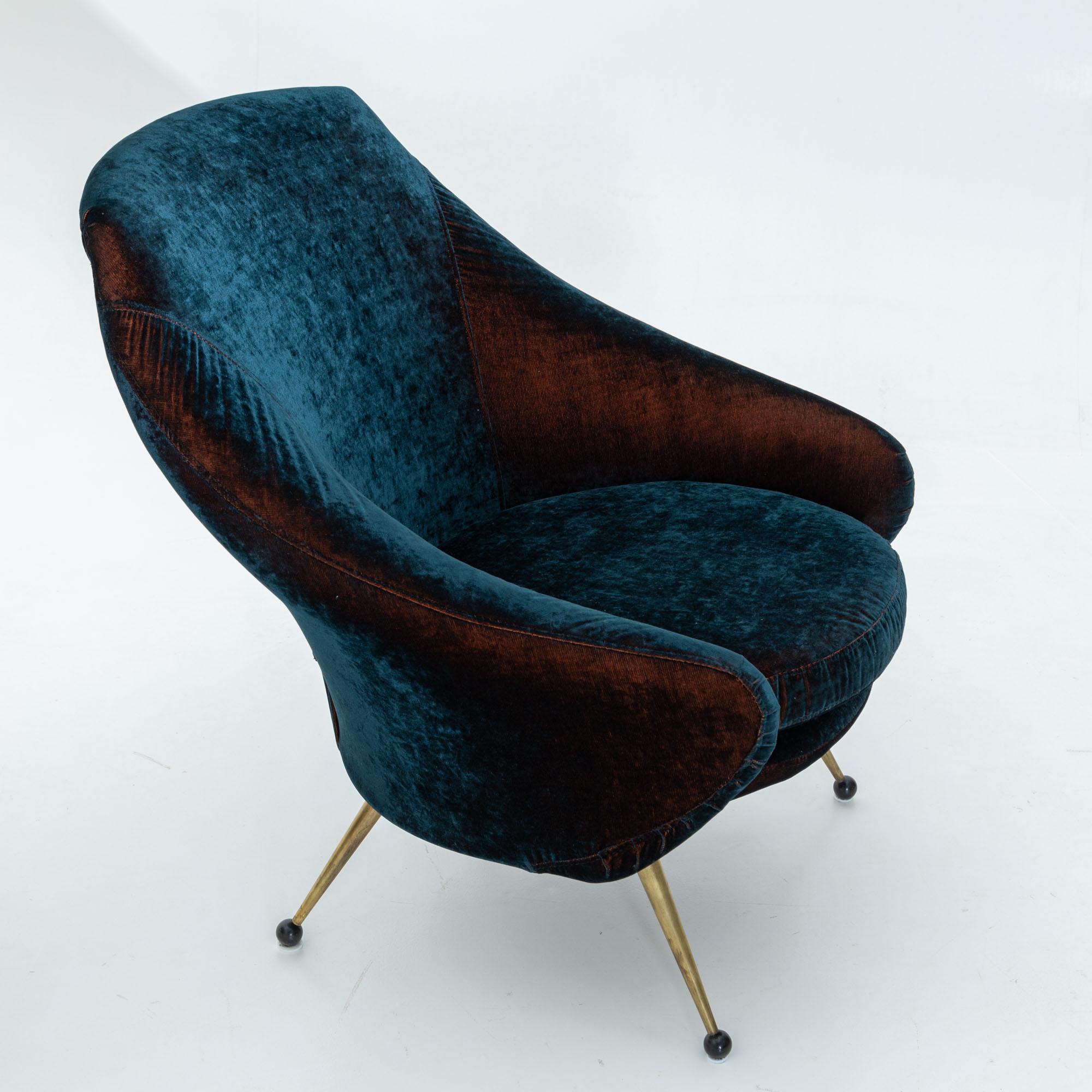 Paar Loungesessel „Martingala“ von Marco Zanuso für Arflex, Italien, um 1954 im Angebot 1