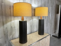 Pair of Martz Ceramic Table Lamps by Jane and Gordon Martz