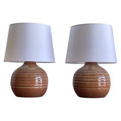 Pair of Martz Lamps by Jane and Gordon Martz for Marshall Studios
