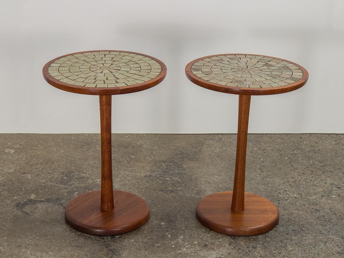 Pair of Martz Tile Tables For Sale 3