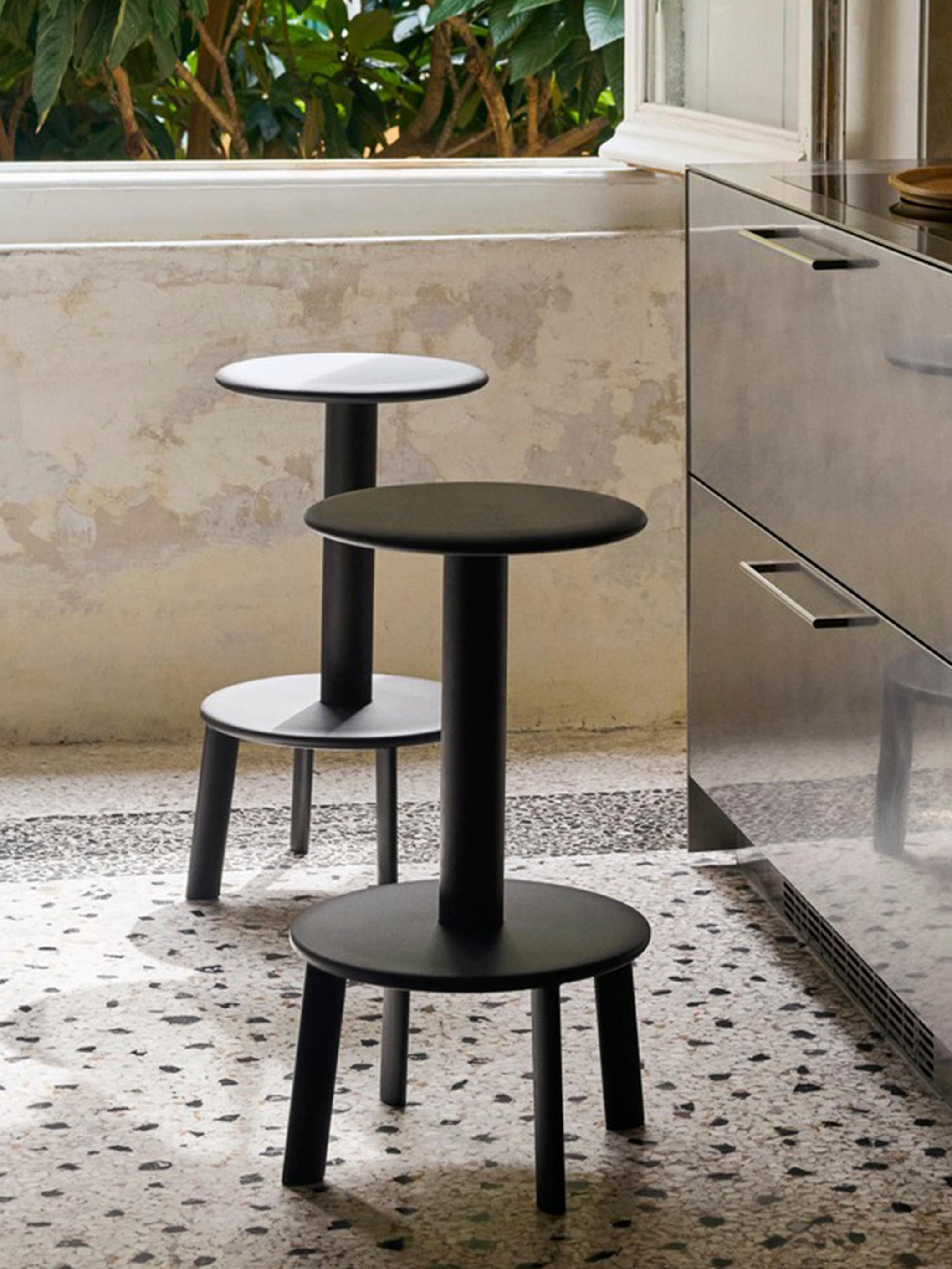 Pair of Massif Counter Stools, AV39, Dark Stained Oak by Anderssen & Voll for &T For Sale 1