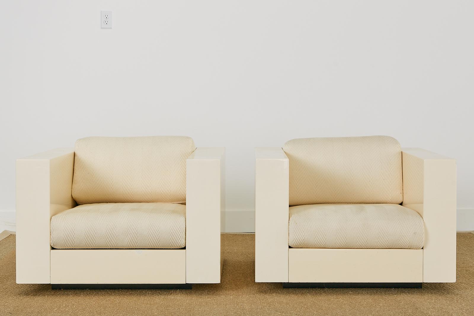 Mid-century modern pair of 