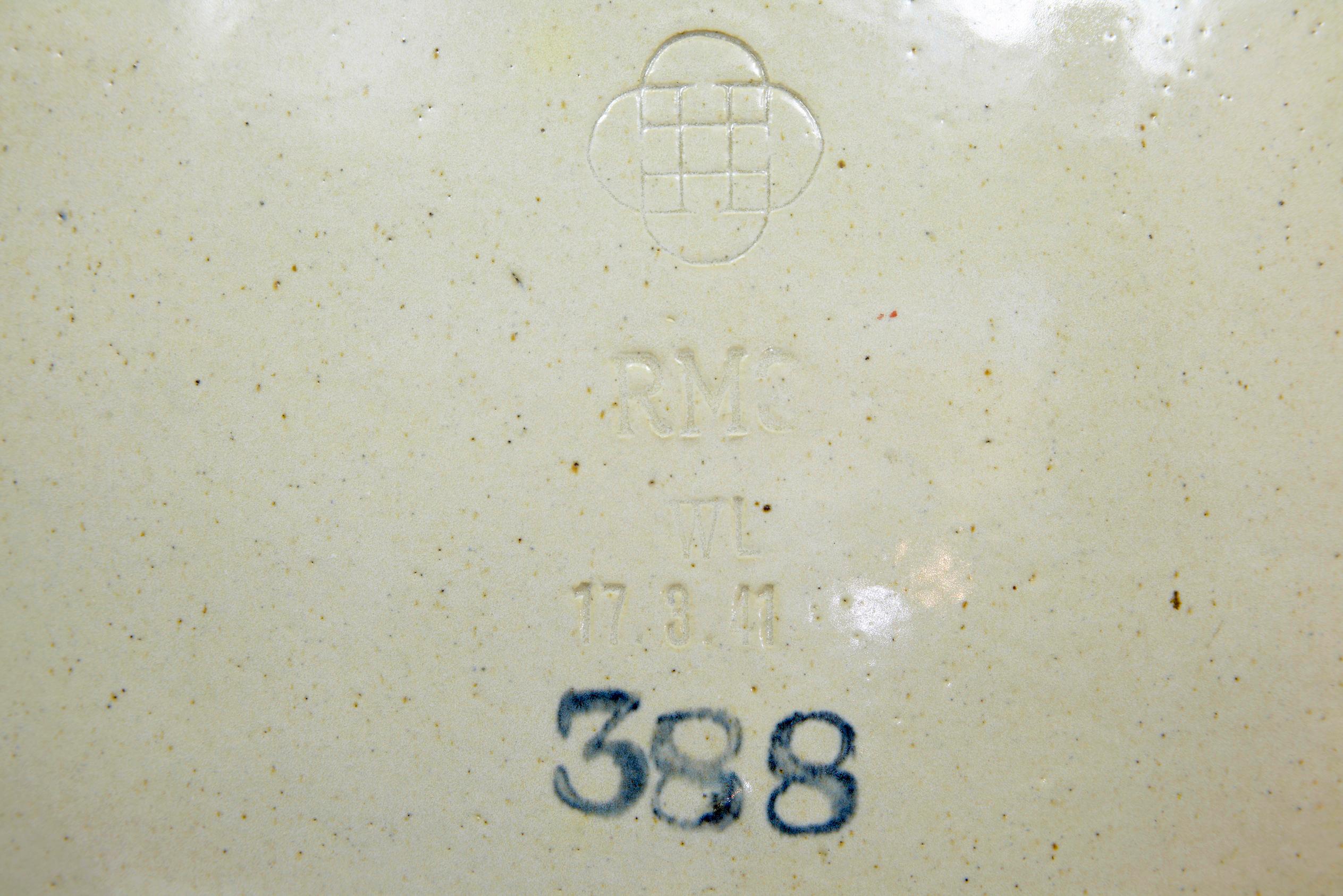 Massive pair of royal doulton jars with lids which are stamped. Made during the second world war, bearing the date 17.03.41. We beleive these to have been made for the rms during the war to carry alcohol. They are each a four man lift empty, so full