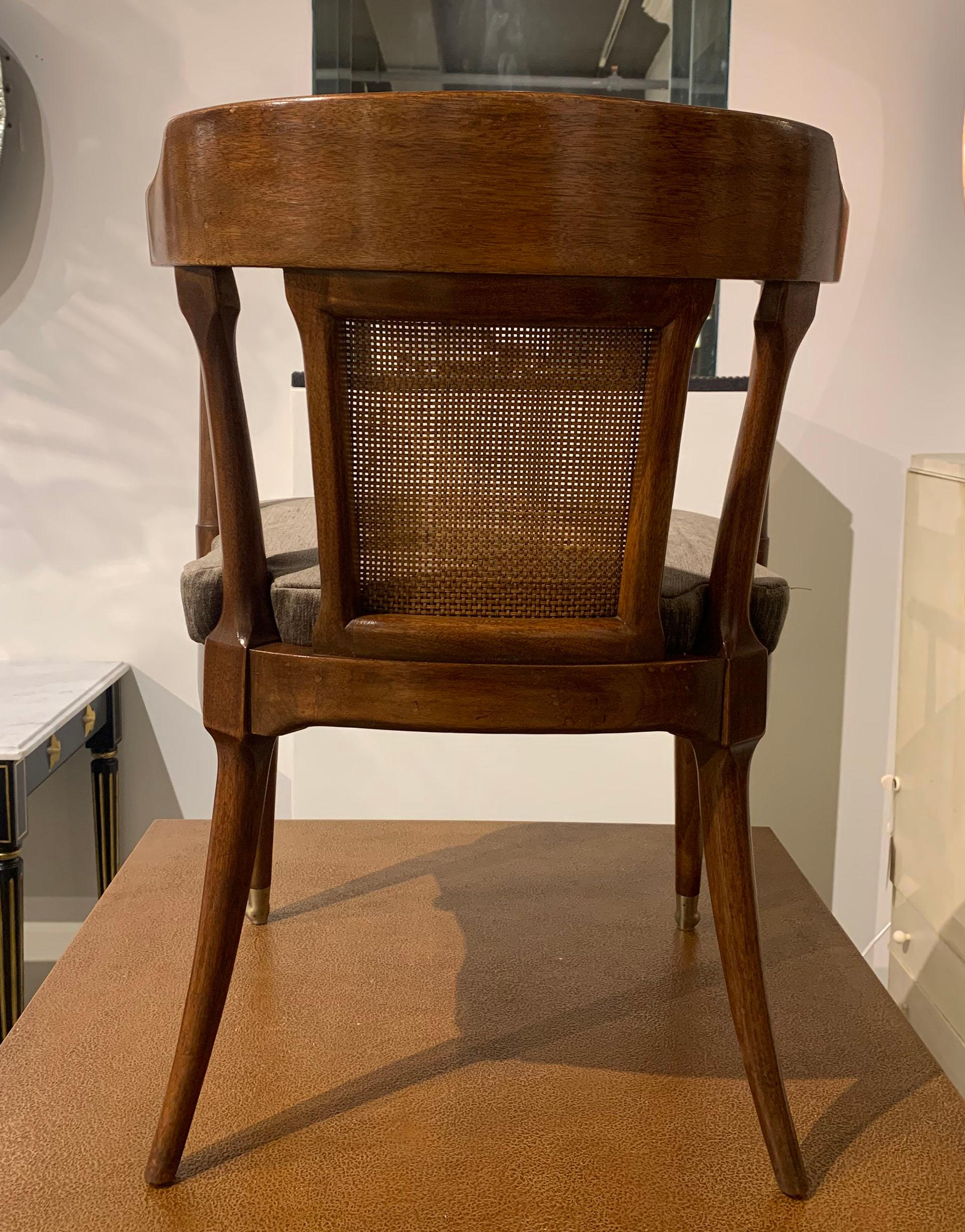 Brass Pair of Mastercraft Armchairs