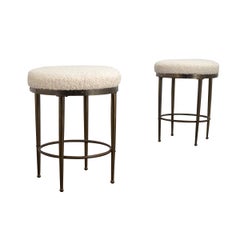 Pair of Mastercraft Style Stool