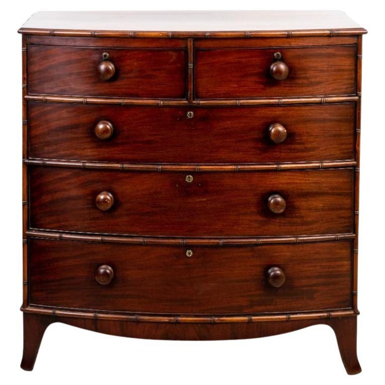 Pair of Matched Mahogany Dressers at 1stDibs