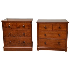 Pair of Matched Victorian Chest of Drawers
