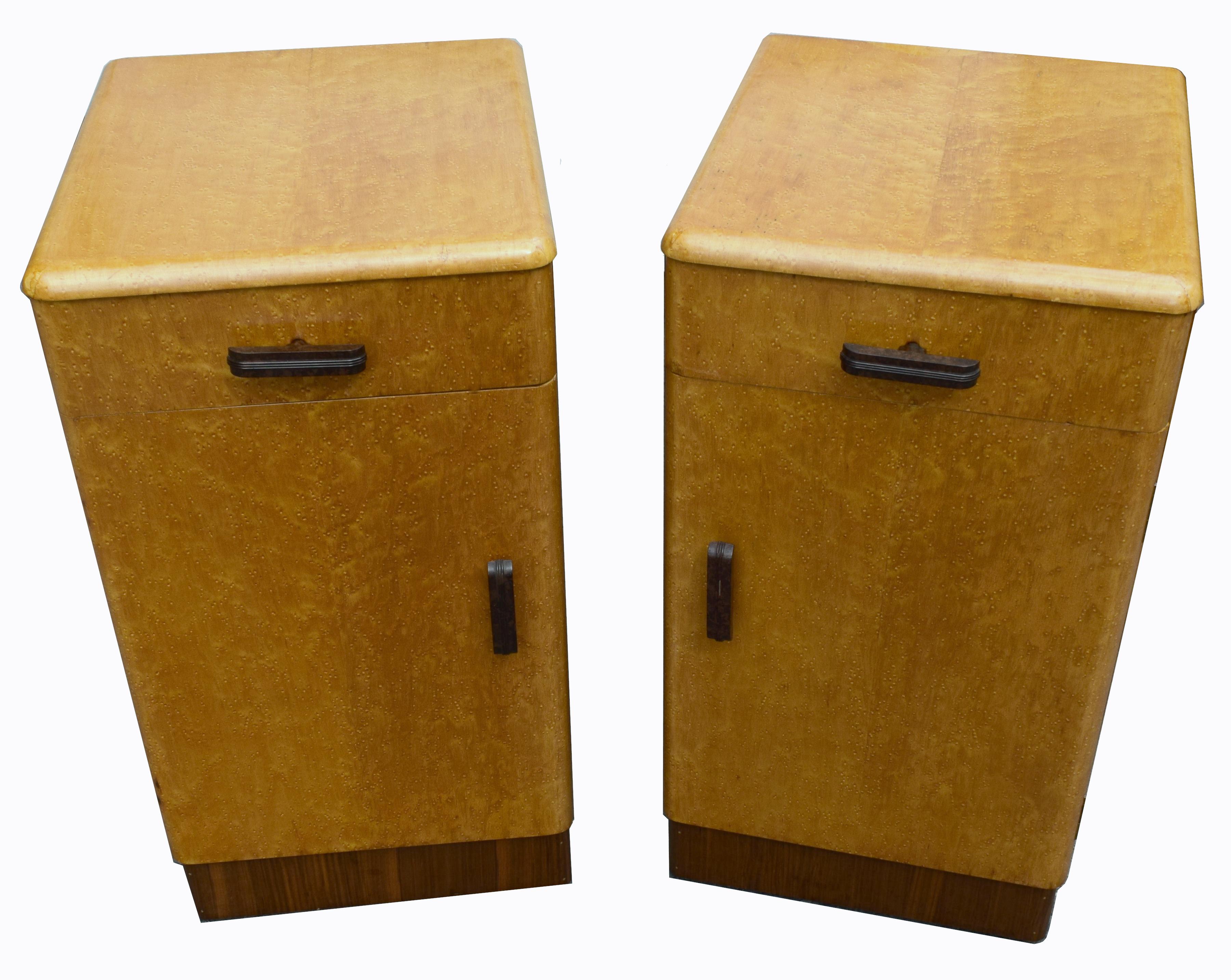 art deco bedside cabinets