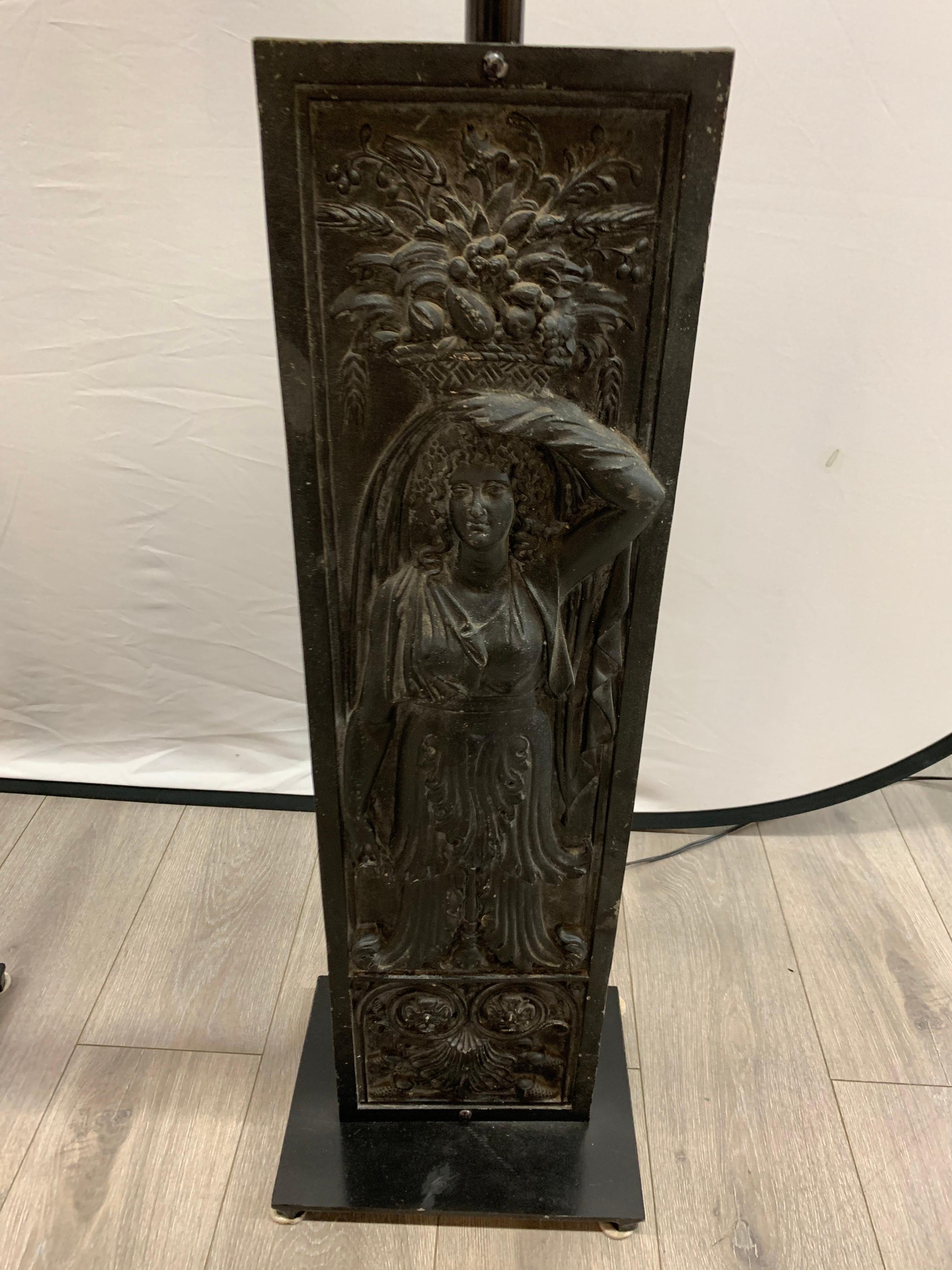 black wrought iron lamps