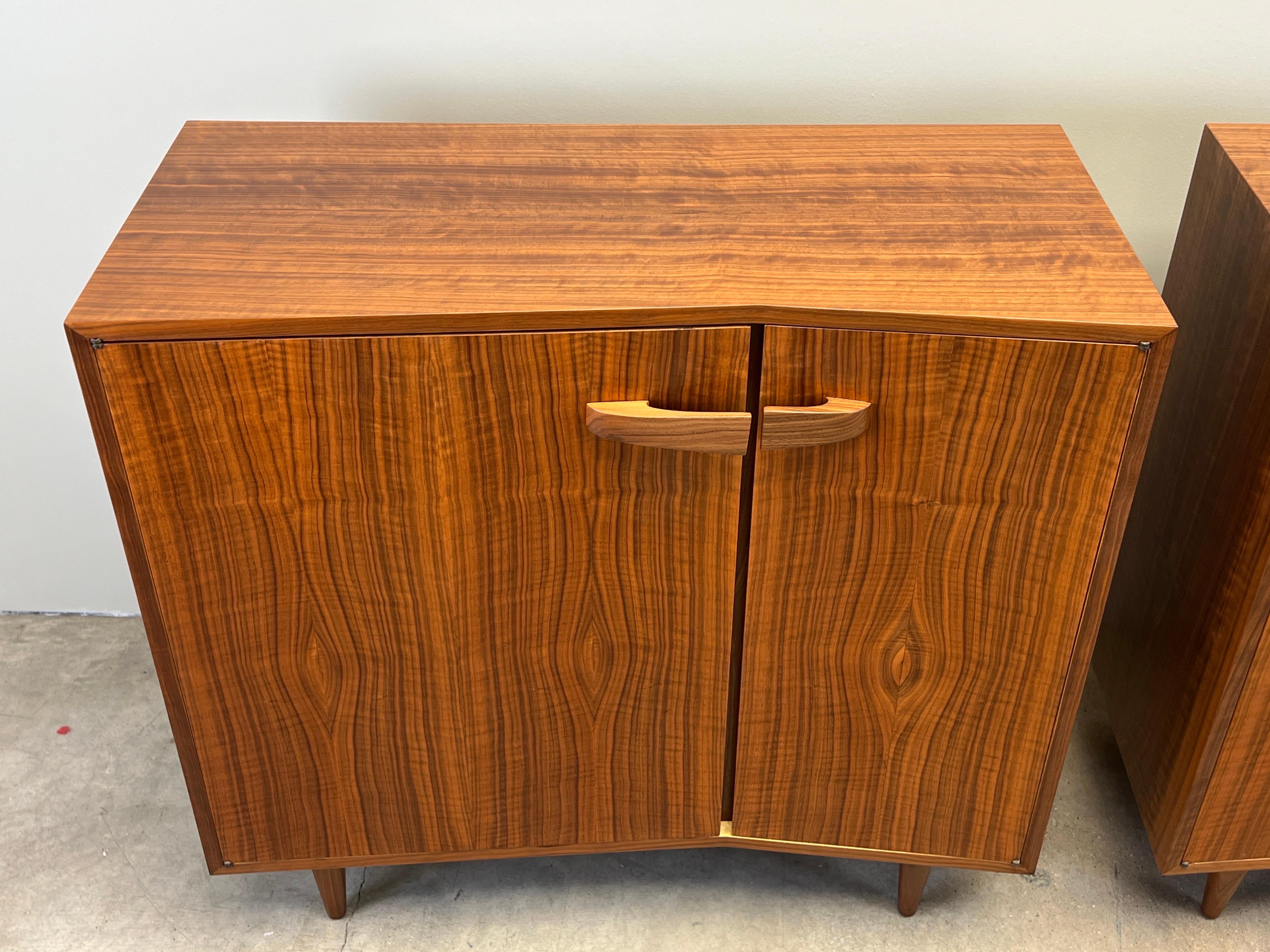 Pair of Matching Cabinets by Bertha Schaefer for Singer and Sons For Sale 6