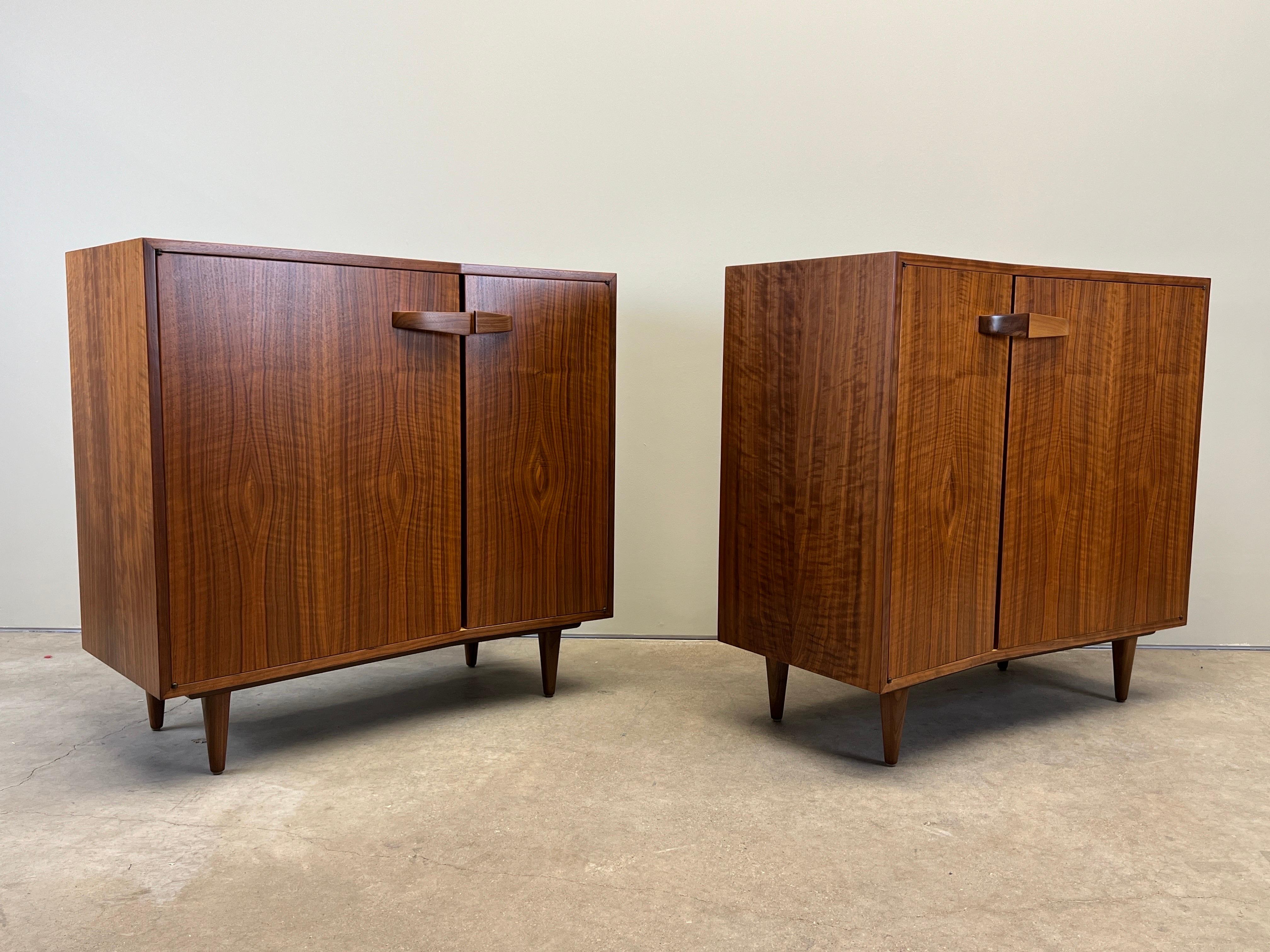 Pair of Matching Cabinets by Bertha Schaefer for Singer and Sons For Sale 8