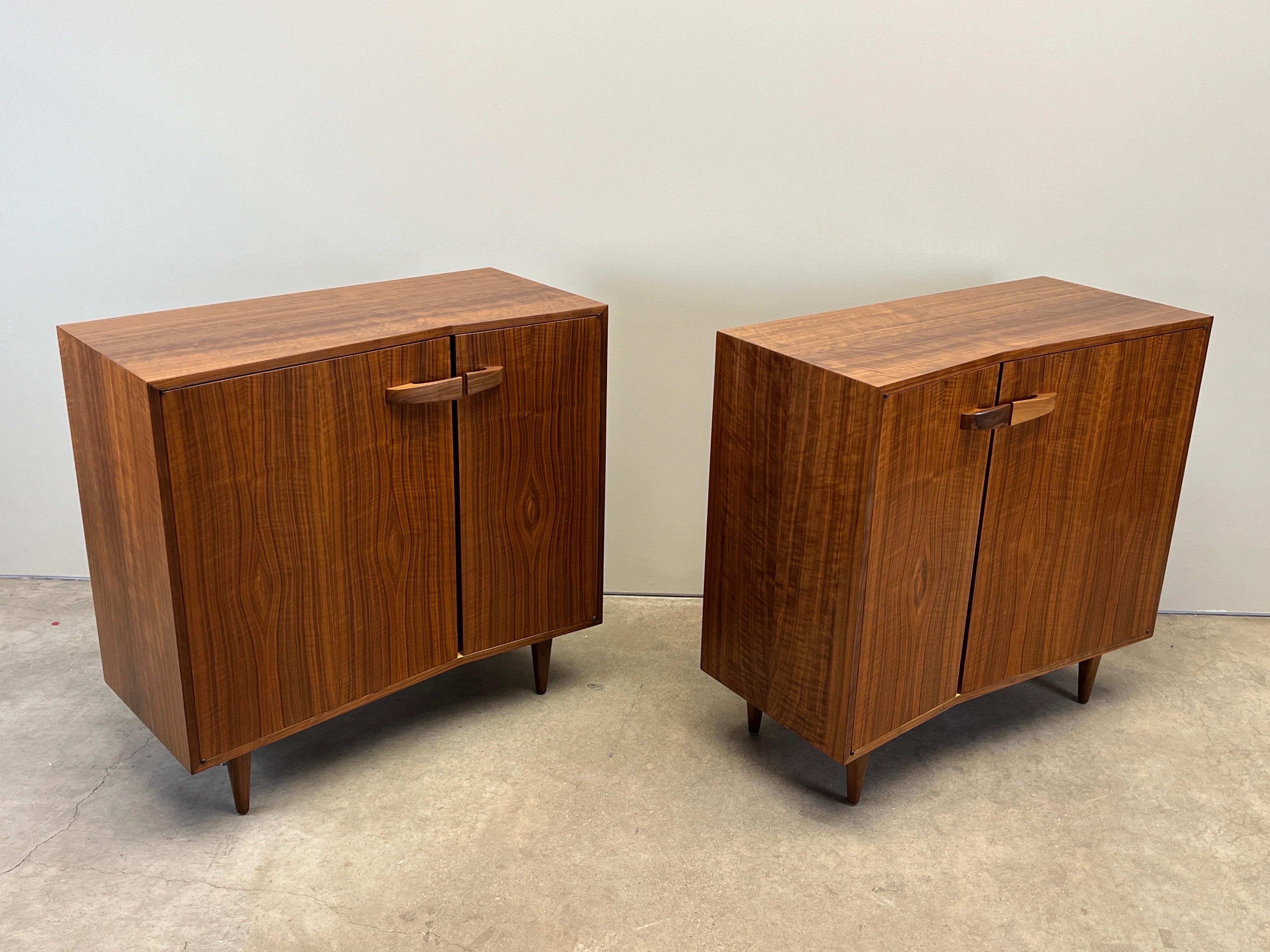 Pair of Matching Cabinets by Bertha Schaefer for Singer and Sons For Sale 10