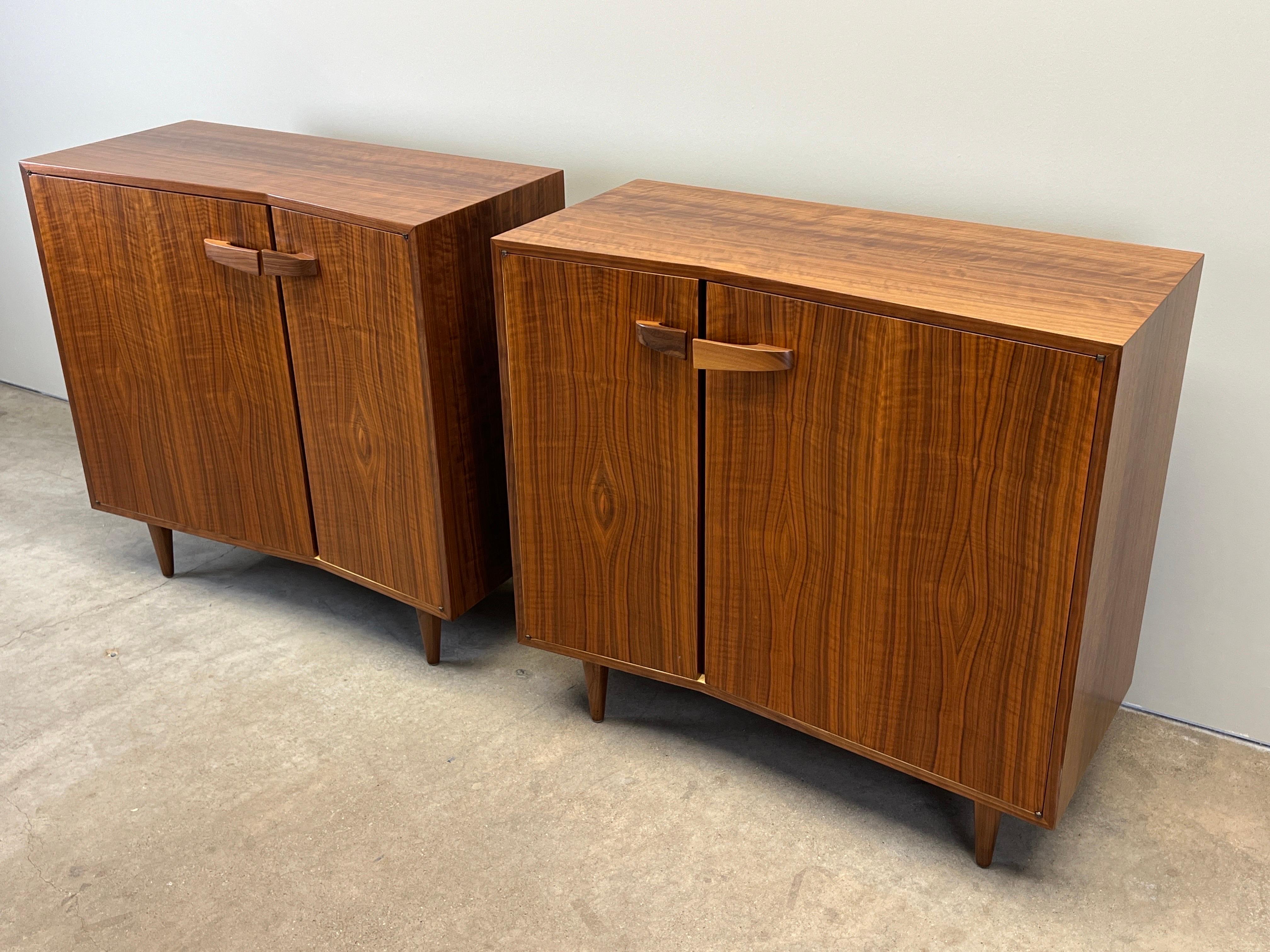 Pair of Matching Cabinets by Bertha Schaefer for Singer and Sons For Sale 11