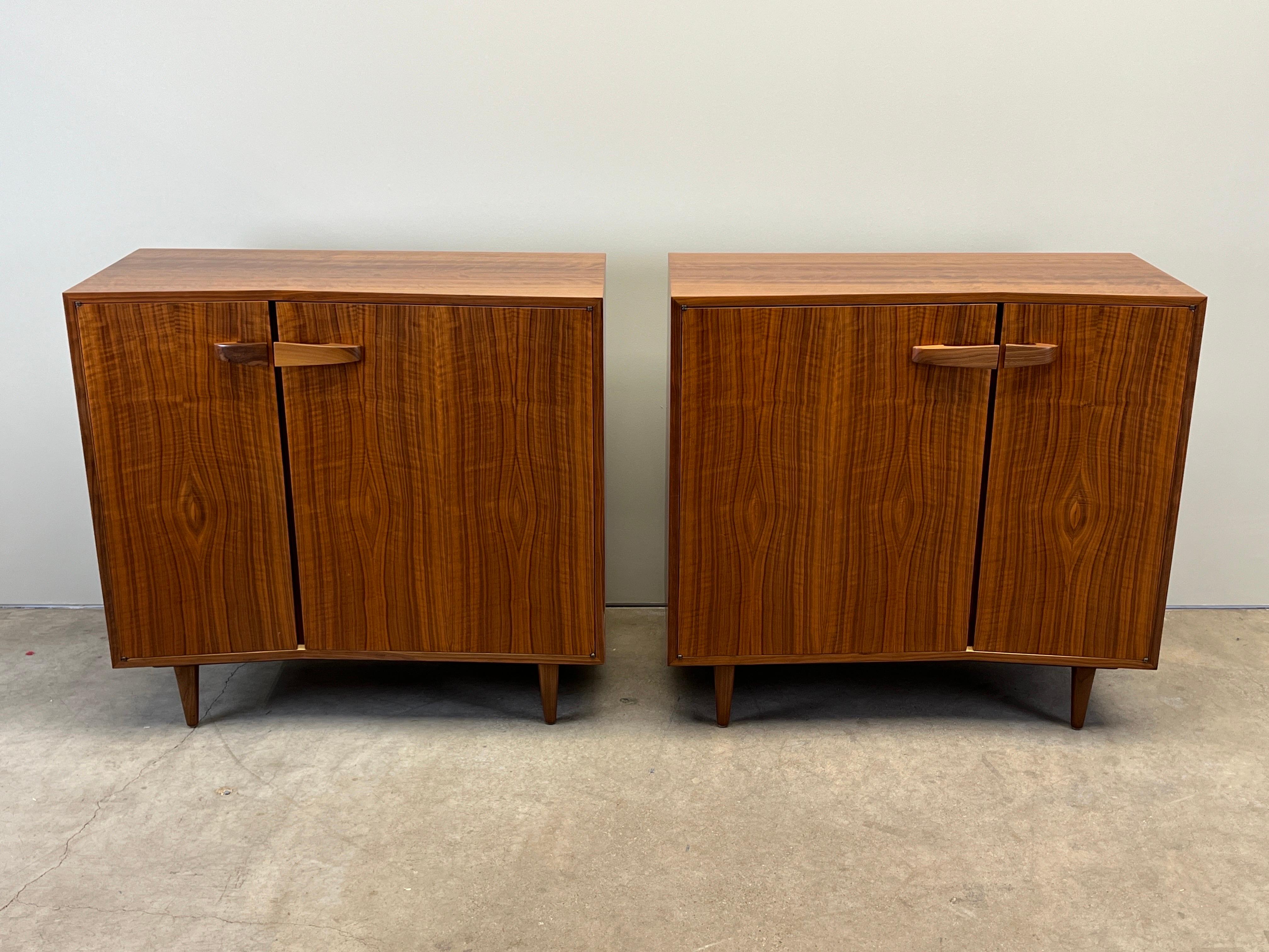 Pair of Matching Cabinets by Bertha Schaefer for Singer and Sons For Sale 12