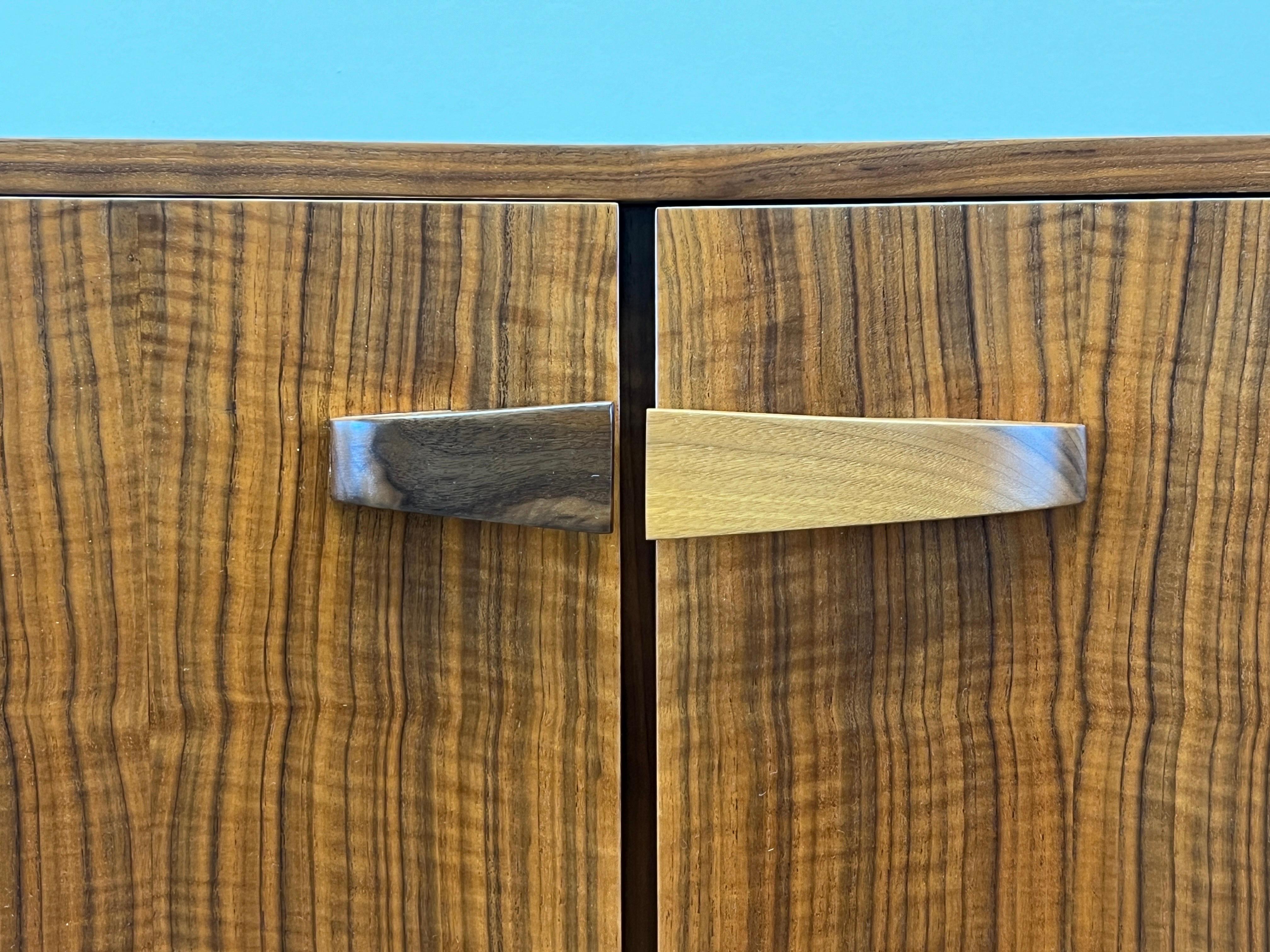 Mid-20th Century Pair of Matching Cabinets by Bertha Schaefer for Singer and Sons For Sale