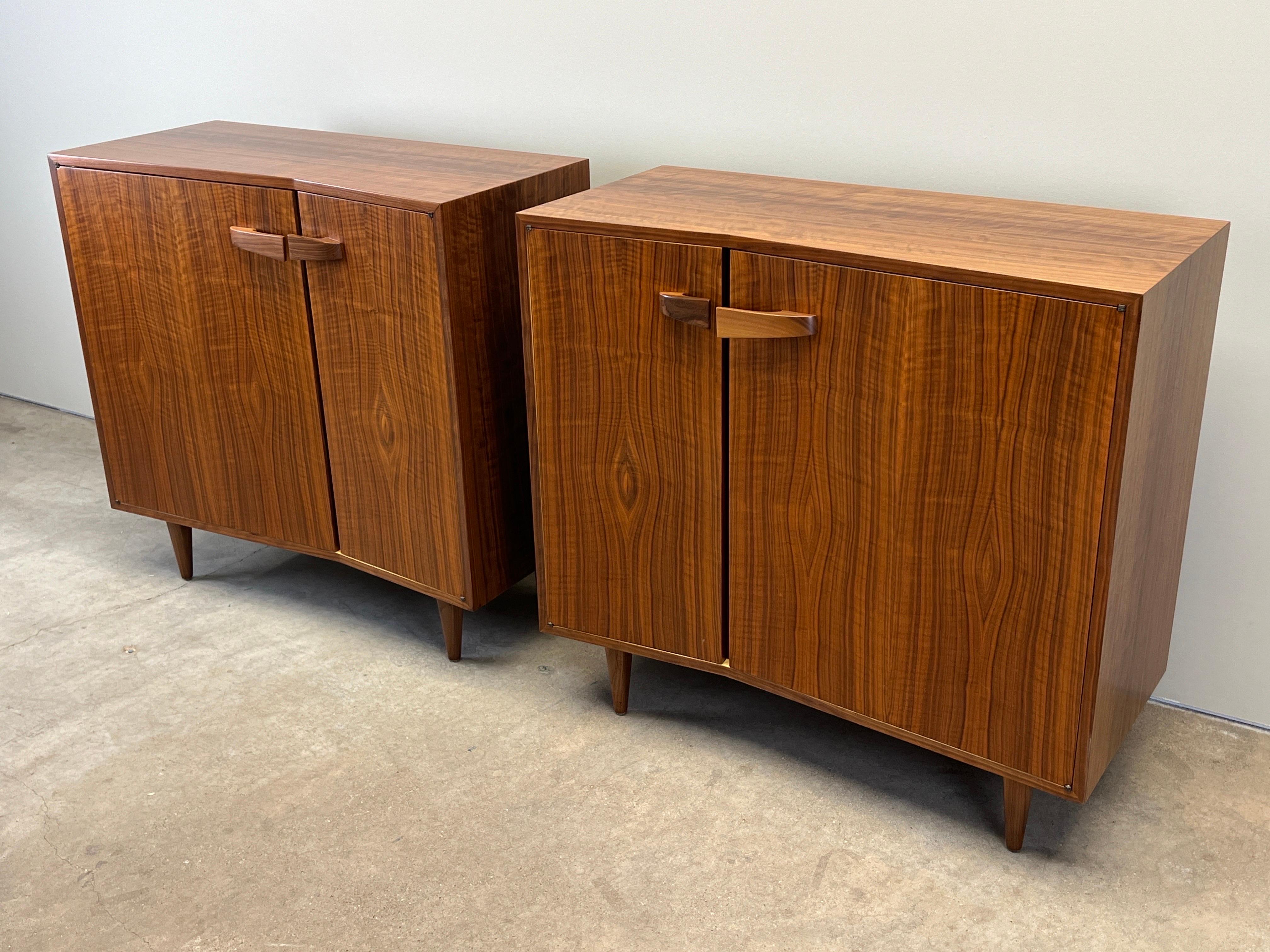 Pair of Matching Cabinets by Bertha Schaefer for Singer and Sons For Sale 4