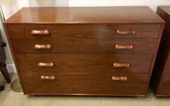 Pair of Matching Danish Modern Bedroom Dressers Chest of Drawers