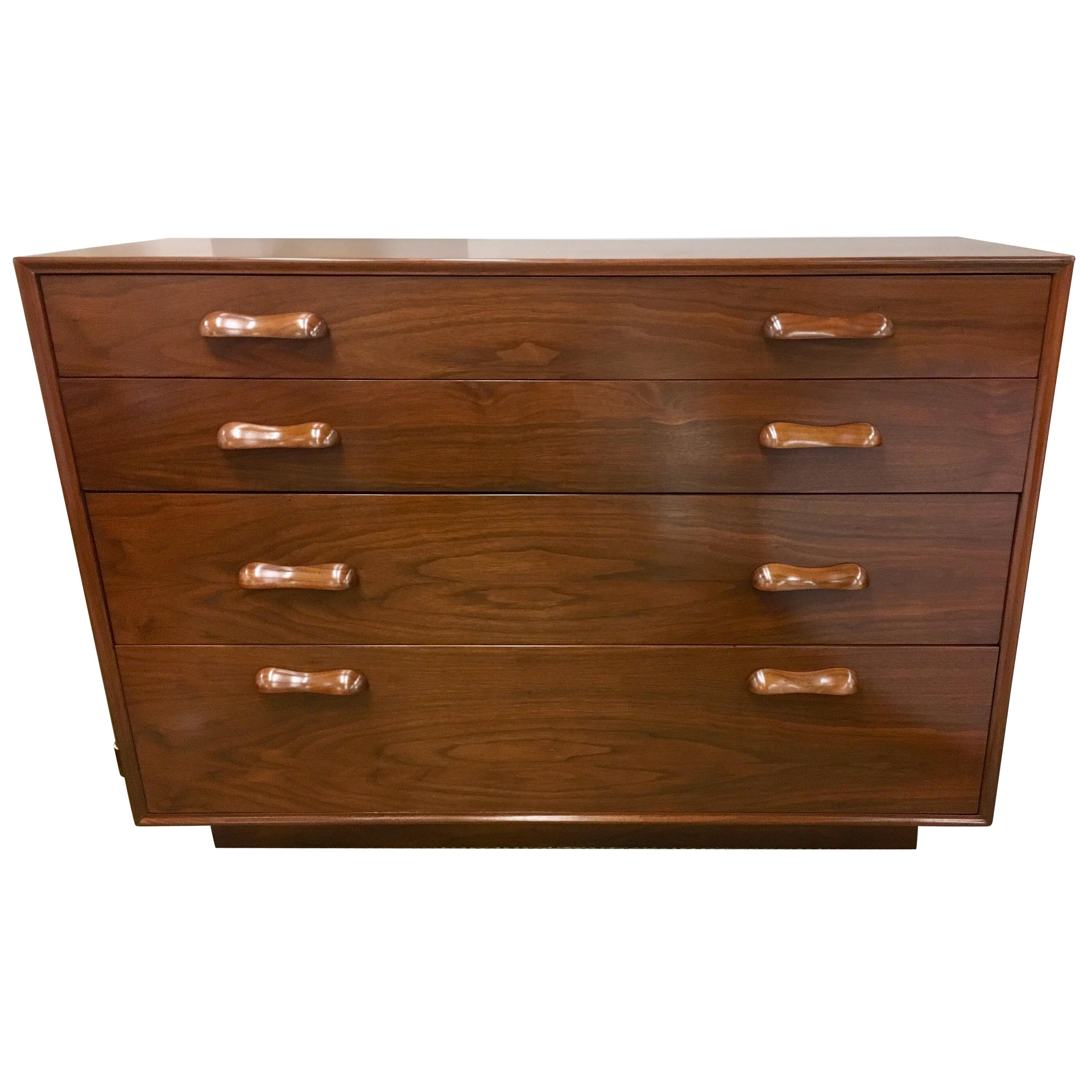 Pair of Matching Danish Modern Bedroom Dressers Chest of Drawers at 1stDibs