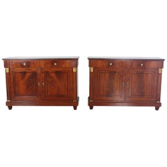 Pair of Matching Empire Buffets Period 1830, from France