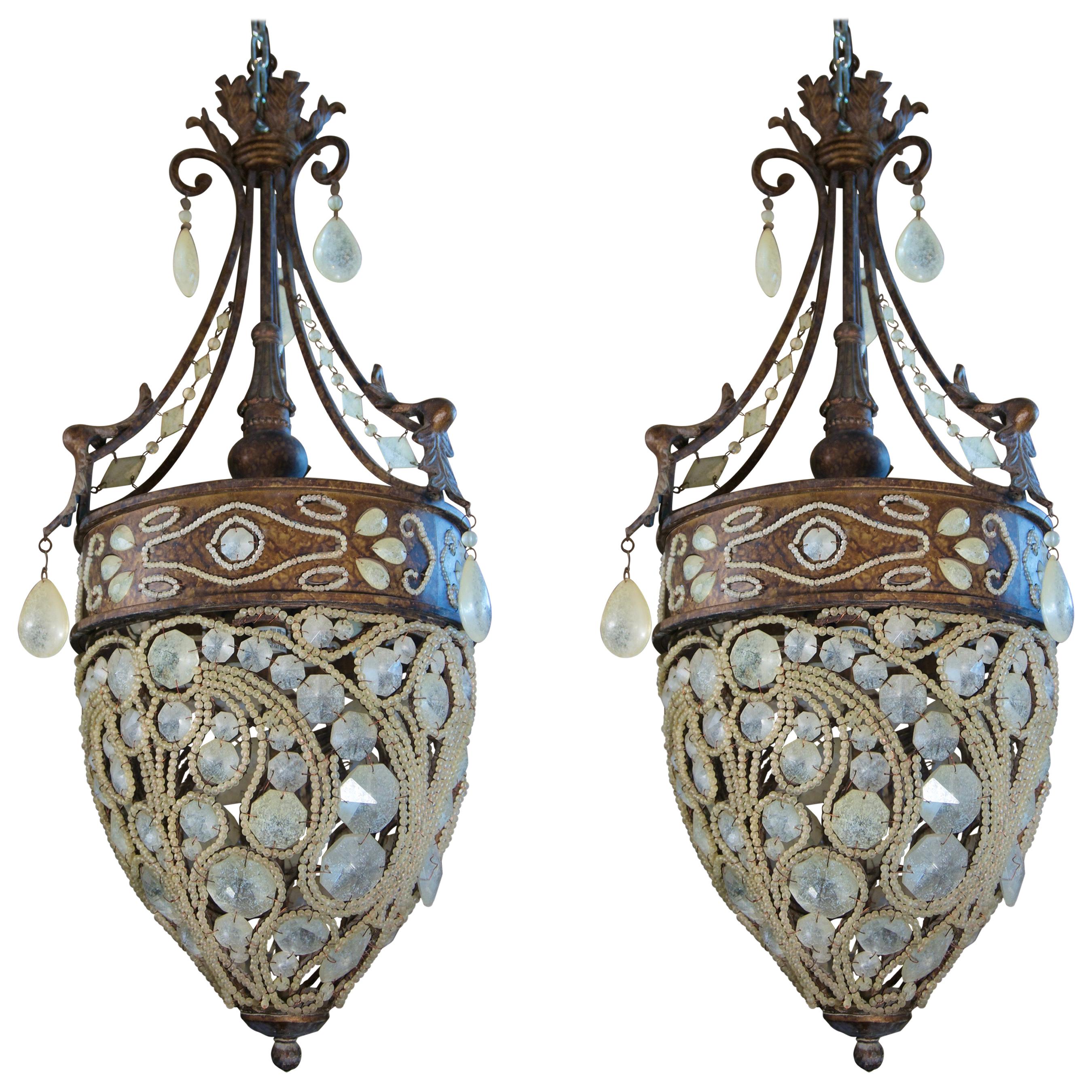 Pair of Matching Tracy Porter Chandeliers at 1stDibs