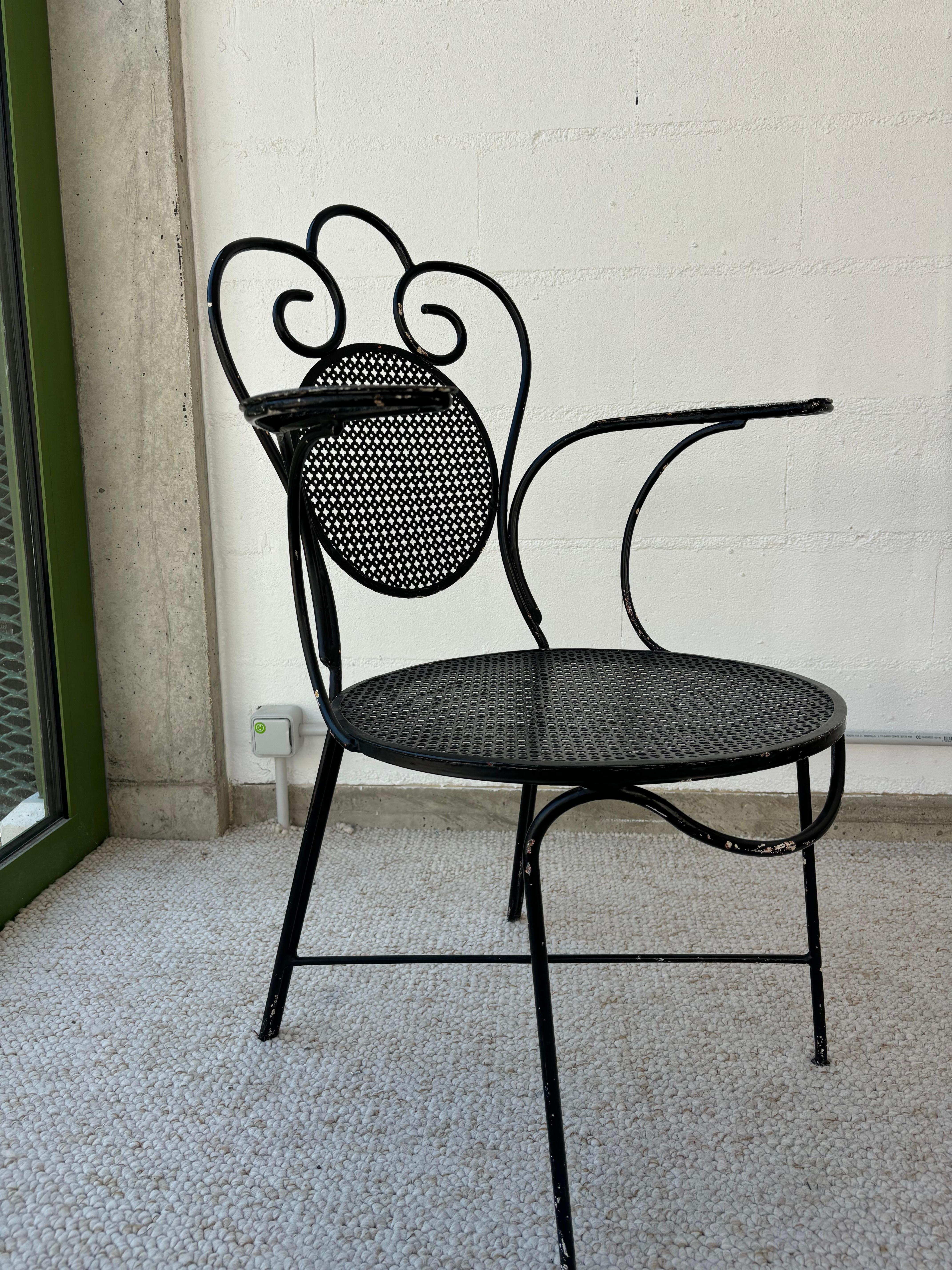 Pair of Mathieu Matégot Chairs For Sale 3