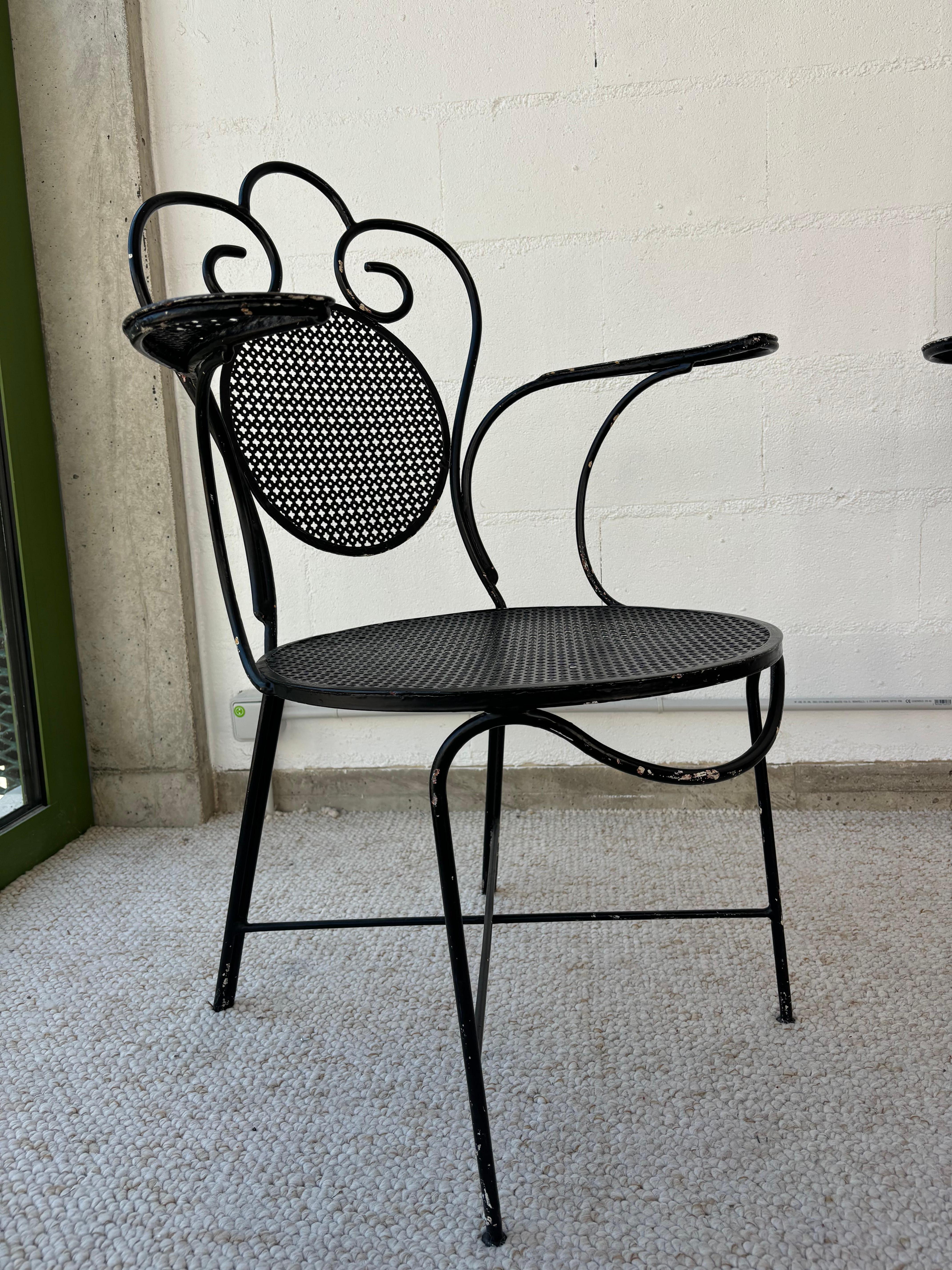 Pair of Mathieu Matégot Chairs For Sale 6
