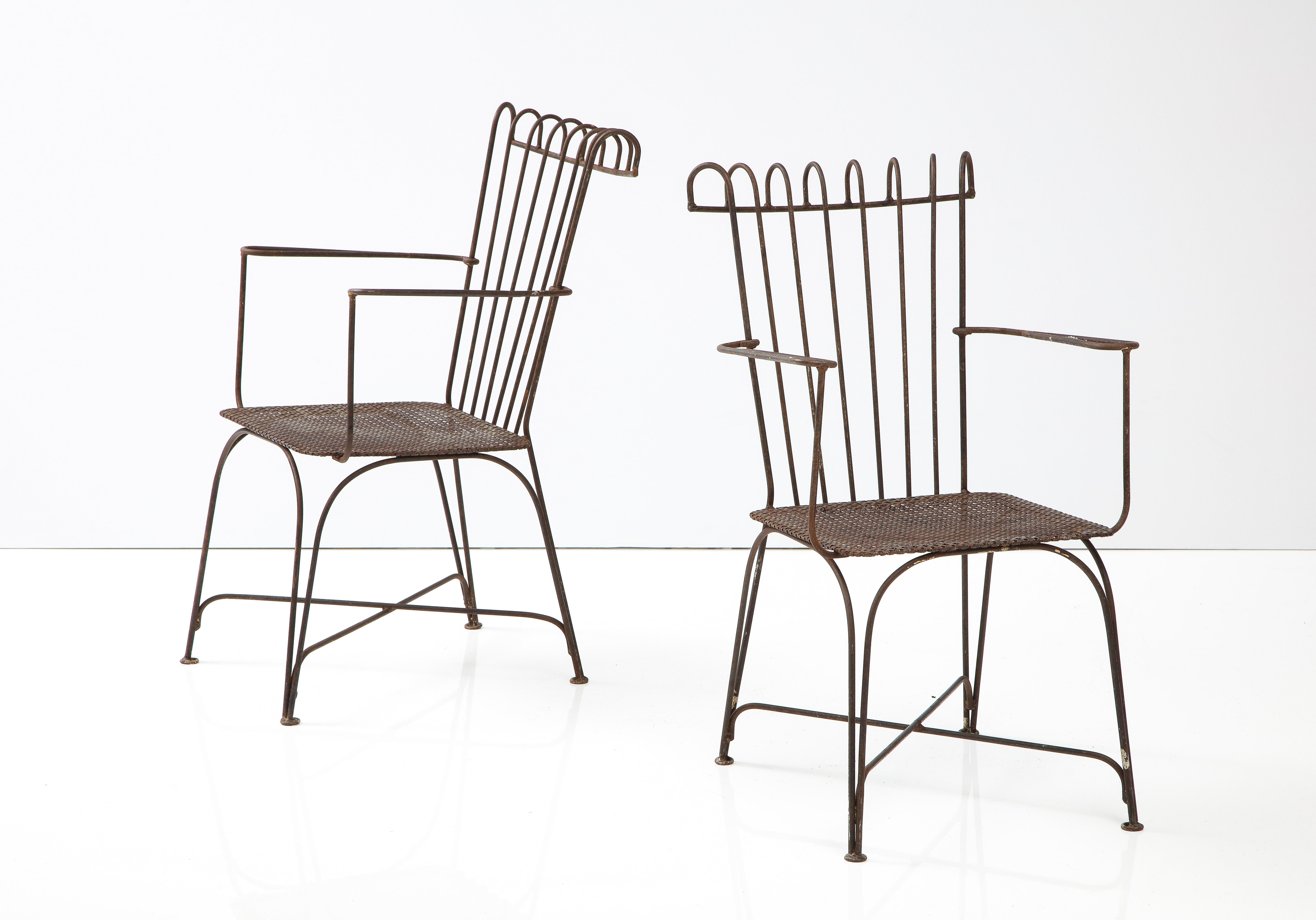 Pair of Mathieu Mategot Chairs, France, C. 1950 8