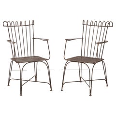 Pair of Mathieu Mategot Chairs, France, C. 1950